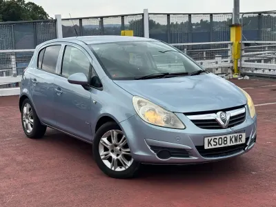 Used Vauxhall Corsa Club 89 HP (65 kW) 2008 Grey Hatchback