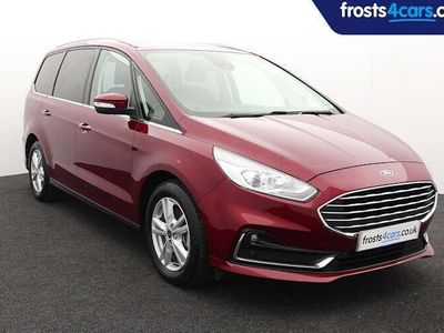 Used Ford Galaxy Titanium 150 HP (110 kW) 2020 Red MPV