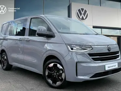New VW T7 Pro 210 kW (286 HP) 2025 Grey Van