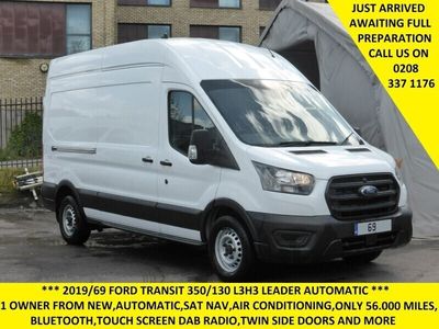 used Ford Transit 350/130 LEADER L3H3 LWB HIGH ROOF AUTOMATIC WITH SAT NAV,AIR CONDITIONING A