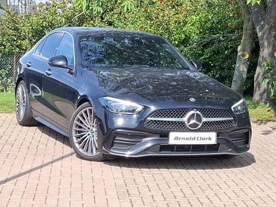Black Used 2024 Mercedes C220 AMG Line Premium Sedan | £37,498