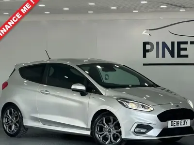 Used Ford Fiesta ST-Line 100 HP (73 kW) 2018 Silver Hatchback