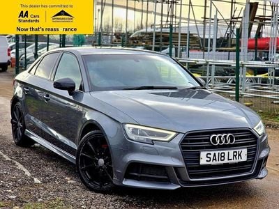 Grey Used 2018 Audi A3 Black Edition Sedan | £11,888 (Good price)