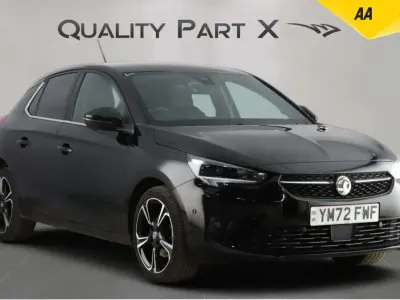 Used Vauxhall Corsa Ultimate 100 HP (73 kW) 2022 Black Hatchback