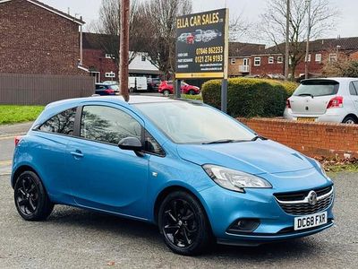Used Vauxhall Corsa 75 HP (55 kW) 2019 Blue Hatchback