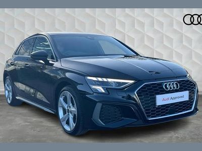 Used Audi A3 S-Line 110 HP (80 kW) 2024 Black Hatchback