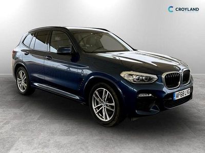 Used BMW X3 M Sport 190 HP (139 kW) 2018 Blue SUV