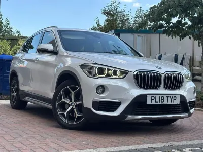 Used BMW X1 xLine 192 HP (141 kW) 2018 White SUV