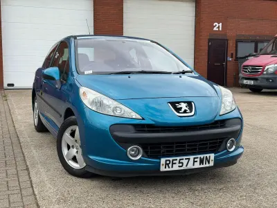 Used Peugeot 207 Sport 2007 Blue Hatchback