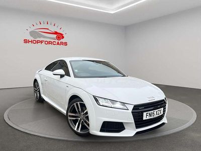 White Used 2015 Audi TTS S-Line Coupe | £14,495 (Fair price)