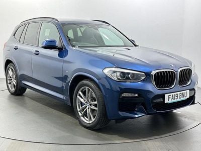 Blue Used 2019 BMW X3 M Sport SUV | £23,254 (Super price)