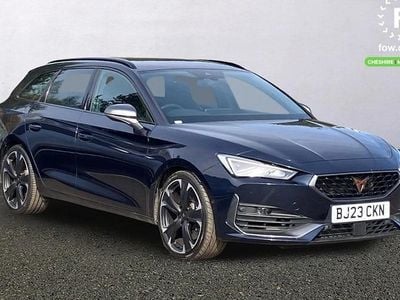 Used Cupra Leon VZ2 310 HP (228 kW) 2023 Blue Estate