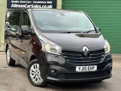 Used Renault Trafic 115 HP (84 kW) 2015 Black MPV