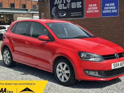 Used VW Polo Edition 60 HP (44 kW) 2014 Red Hatchback