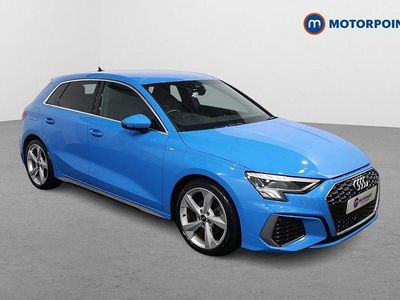 Used Audi A3 S-Line 2022 Blue Sedan