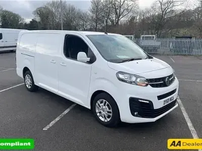 Used Vauxhall Vivaro 2019 White MPV