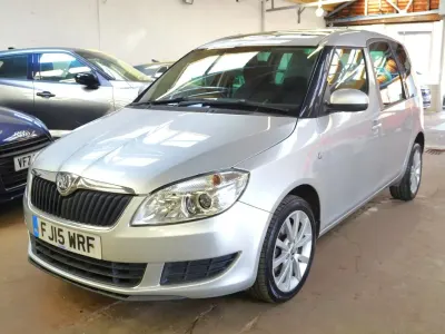 Used Skoda Roomster SE 105 HP (77 kW) 2015 Silver MPV