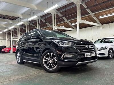 Used Hyundai Santa Fe Premium SE 2016 Black SUV