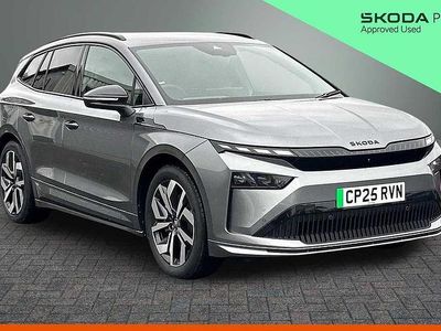 Graphite grey metallic Used 2025 Skoda Enyaq iV SportLine SUV | £37,500 (Expensive)