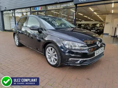 Used VW Golf VII GT 150 HP (110 kW) 2017 Black Hatchback