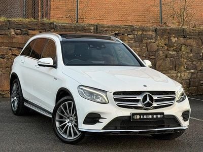Used Mercedes GLC250 AMG line 2018 White Estate