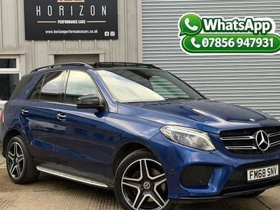 Blue Used 2018 Mercedes GLE350 AMG Estate | £24,495 (Fair price)