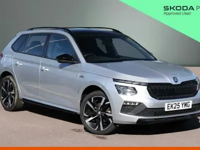 Used Skoda Kamiq Monte Carlo 113 HP (83 kW) 2025 Brilliant silver metallic SUV