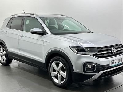 Silver Used 2021 VW T-Cross SEL SUV | £14,988 (Fair price)