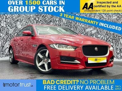 Used Jaguar XE R-Sport 200 HP (147 kW) 2018 Red Sedan