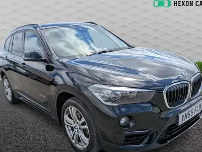 Used BMW X1 Sport Line 150 HP (110 kW) 2016 Black SUV