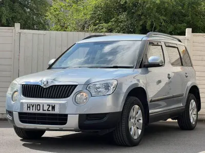 Used Skoda Yeti 110 HP (80 kW) 2010 Blue SUV