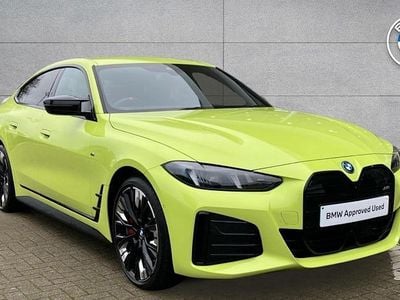 Yellow Used 2025 BMW i4 Comfort Edition Sedan | £45,495 (Expensive)