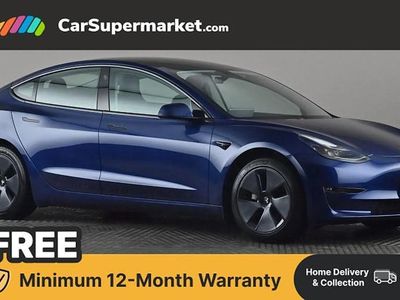 Used Tesla Model 3 Long Range AWD 366 kW (498 HP) 2022 Blue Sedan
