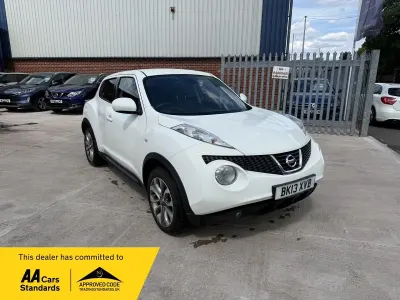 Used Nissan Juke Tekna 117 HP (86 kW) 2013 White SUV