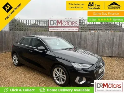 Used Audi A3 Sportback Sport 116 HP (85 kW) 2021 Black Hatchback
