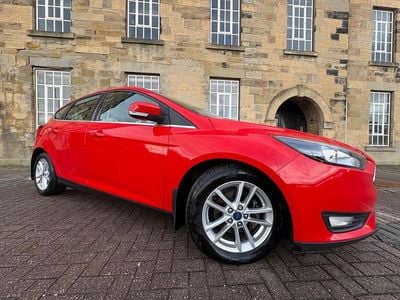 Used Ford Focus Zetec 2017 Red Hatchback