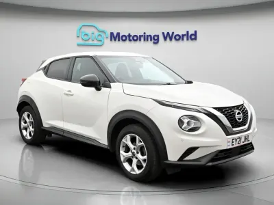 Second-hand Nissan Juke N-Connecta 113 CP (83 kW) 2021 Alb SUV