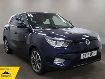 Used SsangYong Tivoli 115 HP (84 kW) 2018 Blue SUV