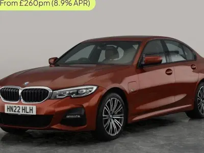 Usado BMW 330e M Sport 292 CV (214 kW) 2022 Naranja Berlina
