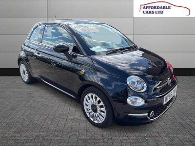 Used Fiat 500 Lounge 69 HP (50 kW) 2016 Black Hatchback