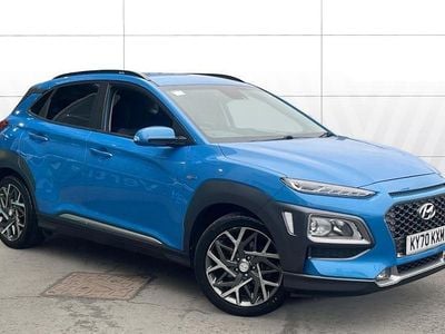Used Hyundai Kona Premium 141 HP (103 kW) 2020 Blue SUV
