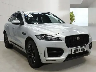 Used Jaguar F-Pace R-Sport 180 HP (132 kW) 2016 Silver SUV