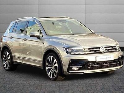 Silver Used 2020 VW Tiguan R-line SUV | £23,995 (Fair price)