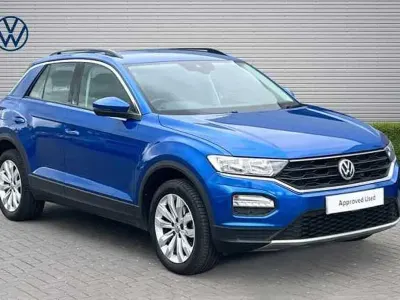 Begagnad VW T-Roc SE 150 HK (110 kW) 2019 Blå SUV