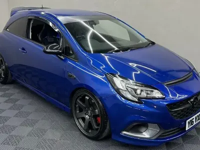 Used Vauxhall Corsa 205 HP (150 kW) 2015 Blue Hatchback