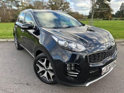 Black Used 2016 Kia Sportage GT-Line SUV | £9,493 (Good price)
