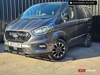 Used Ford Transit Custom Limited 185 HP (136 kW) 2021 Grey Van