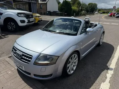 Used Audi TT Roadster 225 HP (165 kW) 2004 Silver Cabriolet