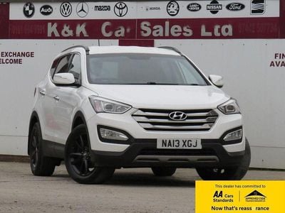 White Used 2013 Hyundai Santa Fe Premium SUV | £5,995 (Fair price)