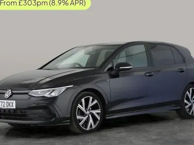 Used VW Golf VIII R-line 150 HP (110 kW) 2023 Black Hatchback